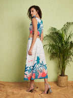 Women's Tropical Print Co-Ord Set