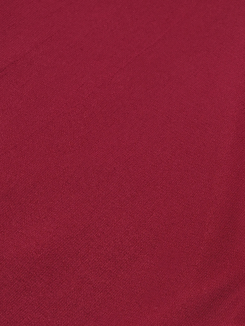 Red Georgette Solid Top