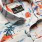 Valbone Men Printed Giza Cotton Casual Shirt