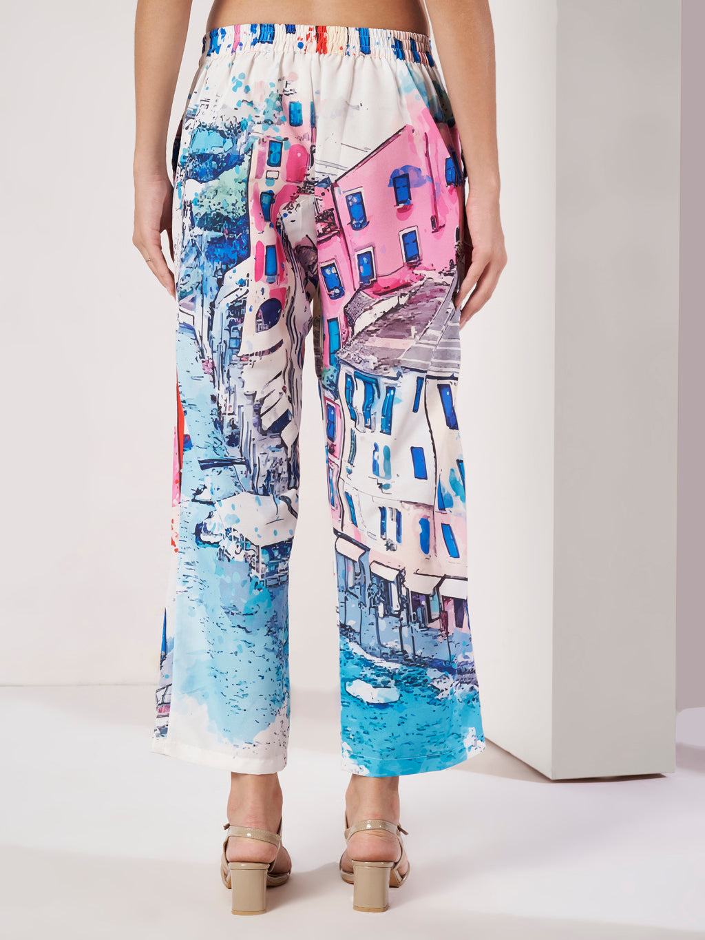 Women's Scenic Print Co-Ord Set