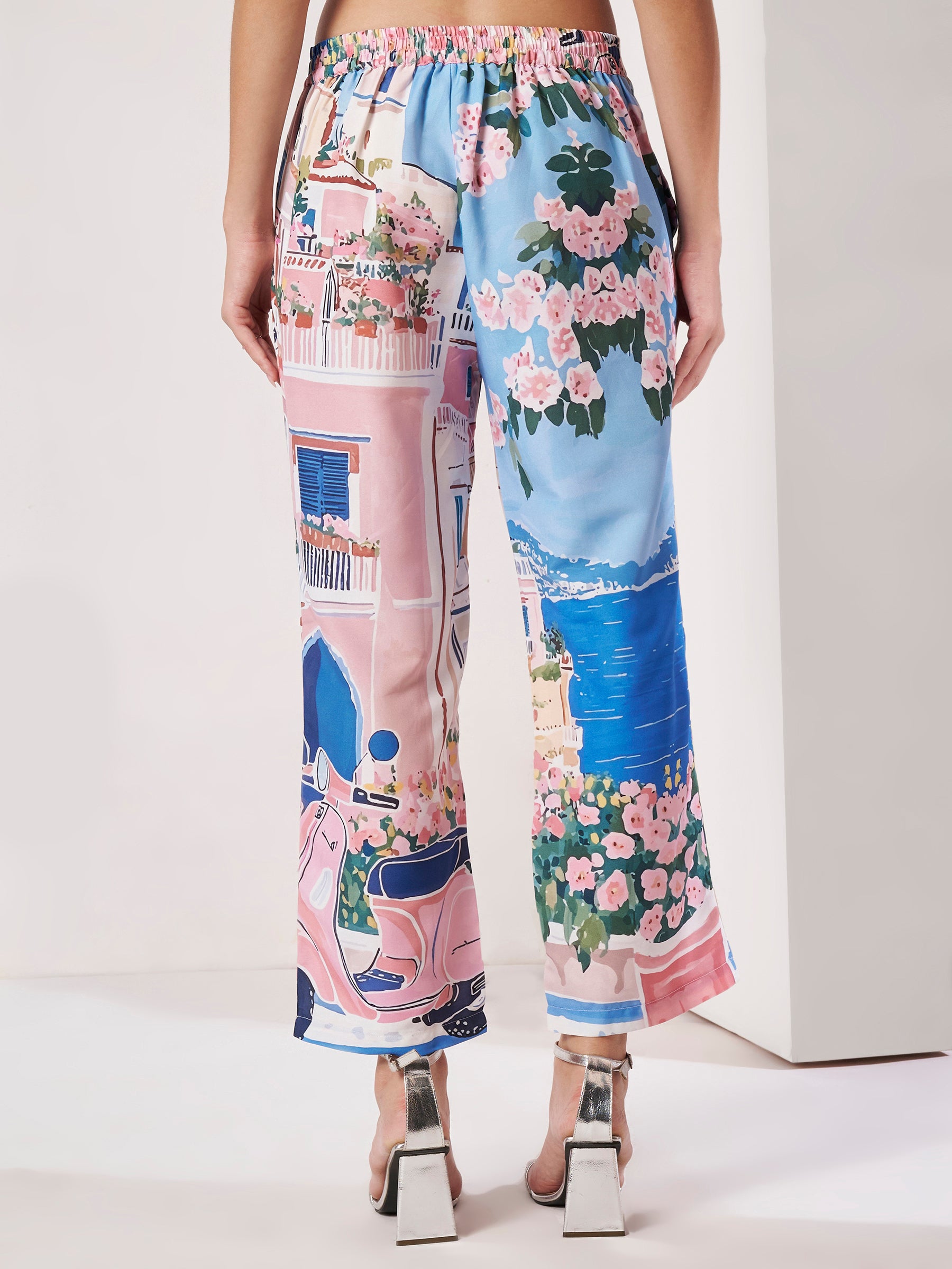 Women's Scenic Print Co-Ord Set