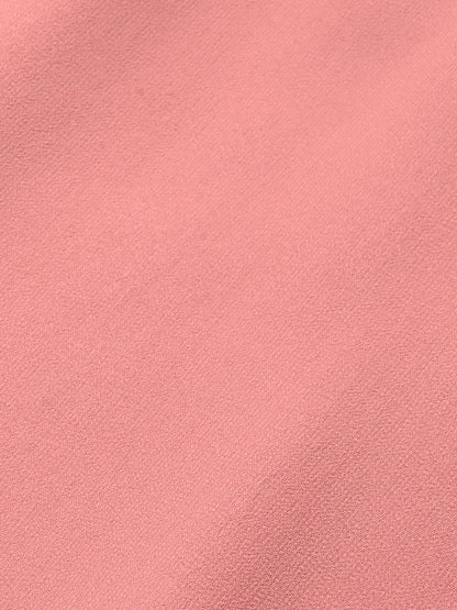 Valbone Women’s Peach Color Solid Top With Half-Sleeves