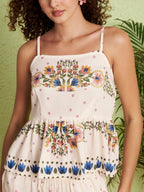 Women's Floral Print Co-Ord Set