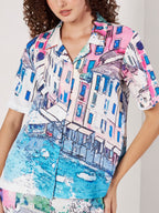Women's Scenic Print Co-Ord Set