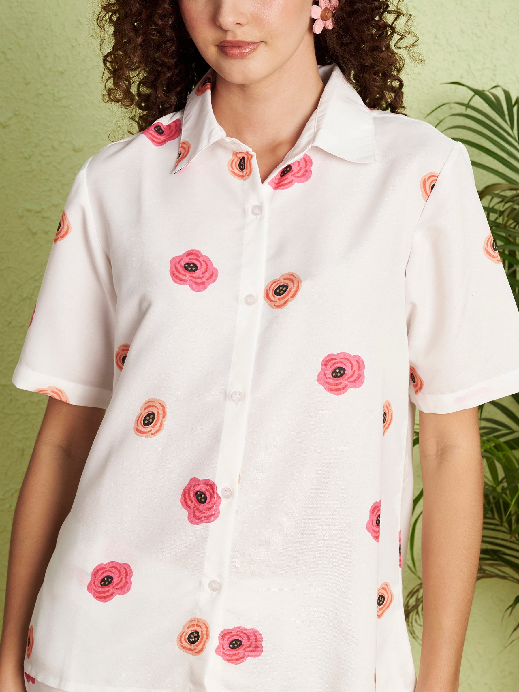 Women's Floral Print Co-Ord Set
