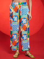 Multicolor Graphic Print Co-Ord Set