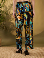 Black Bohemian Printed Co-Ord Set