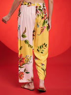 Yellow Floral Printed Co-Ord Set
