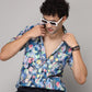 Valbone Men's Geometrical Printed Giza Cotton Casual Shirt