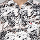 Valbone Men's Abstract Printed Giza Cotton Casual Shirt
