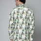 Valbone Men's Floral Printed Giza Cotton Casual Shirt