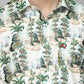 Valbone Men's Floral Printed Giza Cotton Casual Shirt