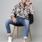 Valbone Men's Geometrical Printed Giza Cotton Casual Shirt