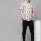 Valbone Men’s Digital Print Regular Fit Baird's Printed Casual Shirt Half Sleeves