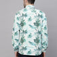 Valbone Men’s Digital Print Green Leafs Printed Regular Fit Casual Shirt Full Sleeves
