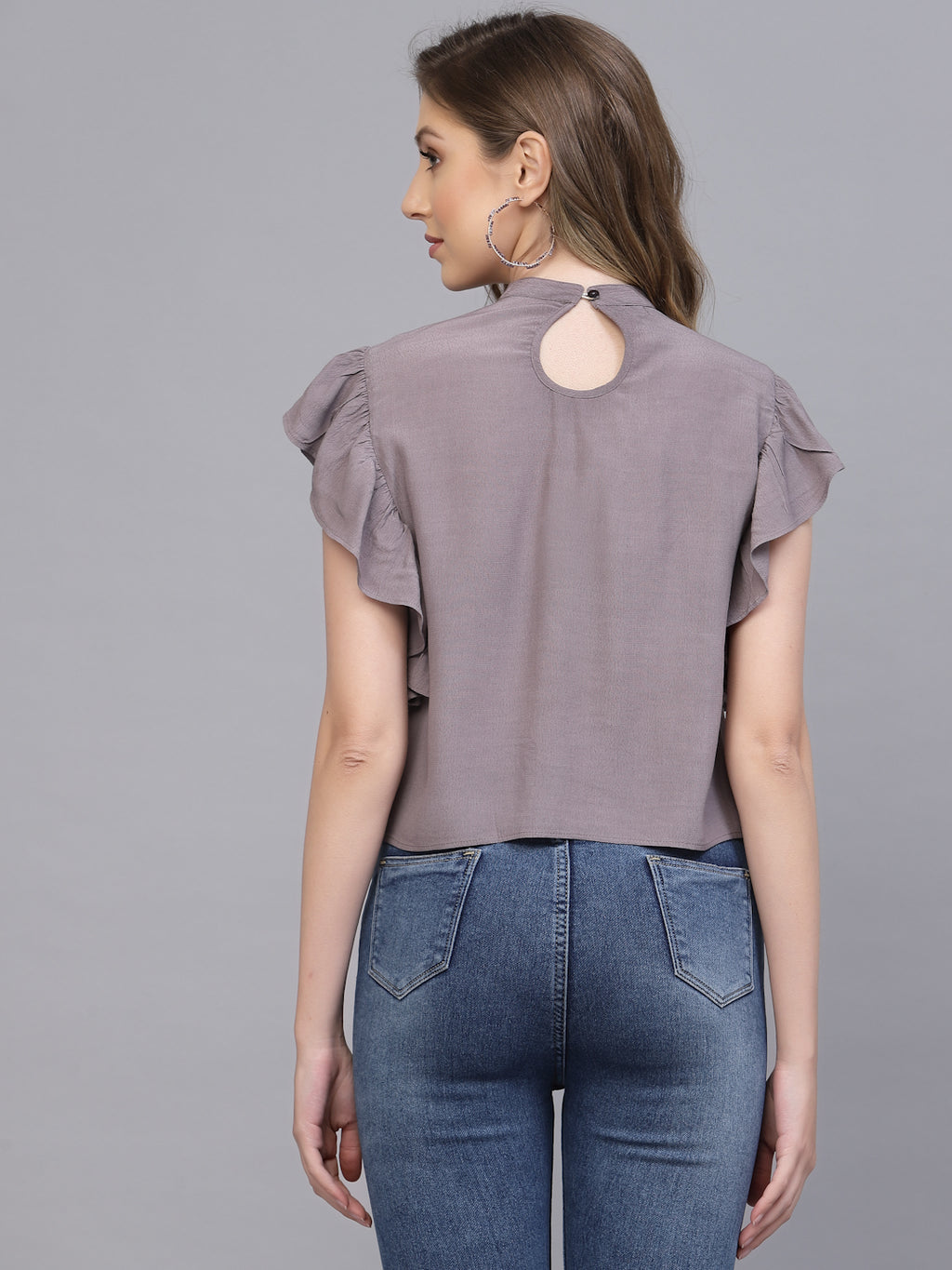 Grey Colour Tops for Women