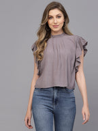 Grey Colour Tops for Women