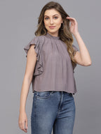 Grey Colour Tops for Women