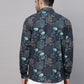Valbone Men’s Digital Print Sea Plant Printed Regular Fit Casual Shirt Full Sleeves