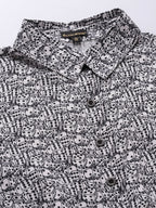 White Rayon (Ludo Dice) Printed Top