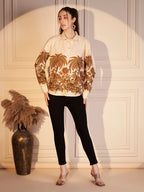 🌿 Tropical Heritage Printed Cotton Shirt