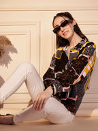 🖤 Urban Muse Printed Viscose Shirt