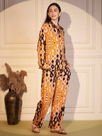 🧡 Retro Aura Printed Co-ord Set