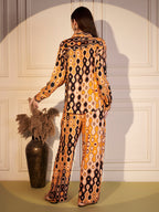 🧡 Retro Aura Printed Co-ord Set