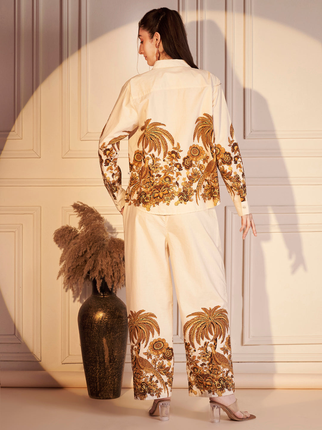 Tropical Muse Printed Cotton Co-ord Set