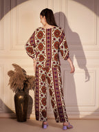 Bohemian Print Relaxed Fit Co-ord Set