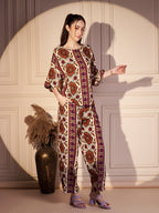 Bohemian Print Relaxed Fit Co-ord Set