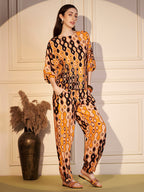 🧡 Retro Wave Printed Co-ord Set