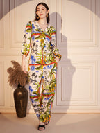 🌞 Tropical Paradise Printed Co-ord Set