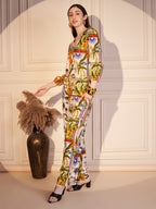 🌞 Tropical Paradise Printed Co-ord Set