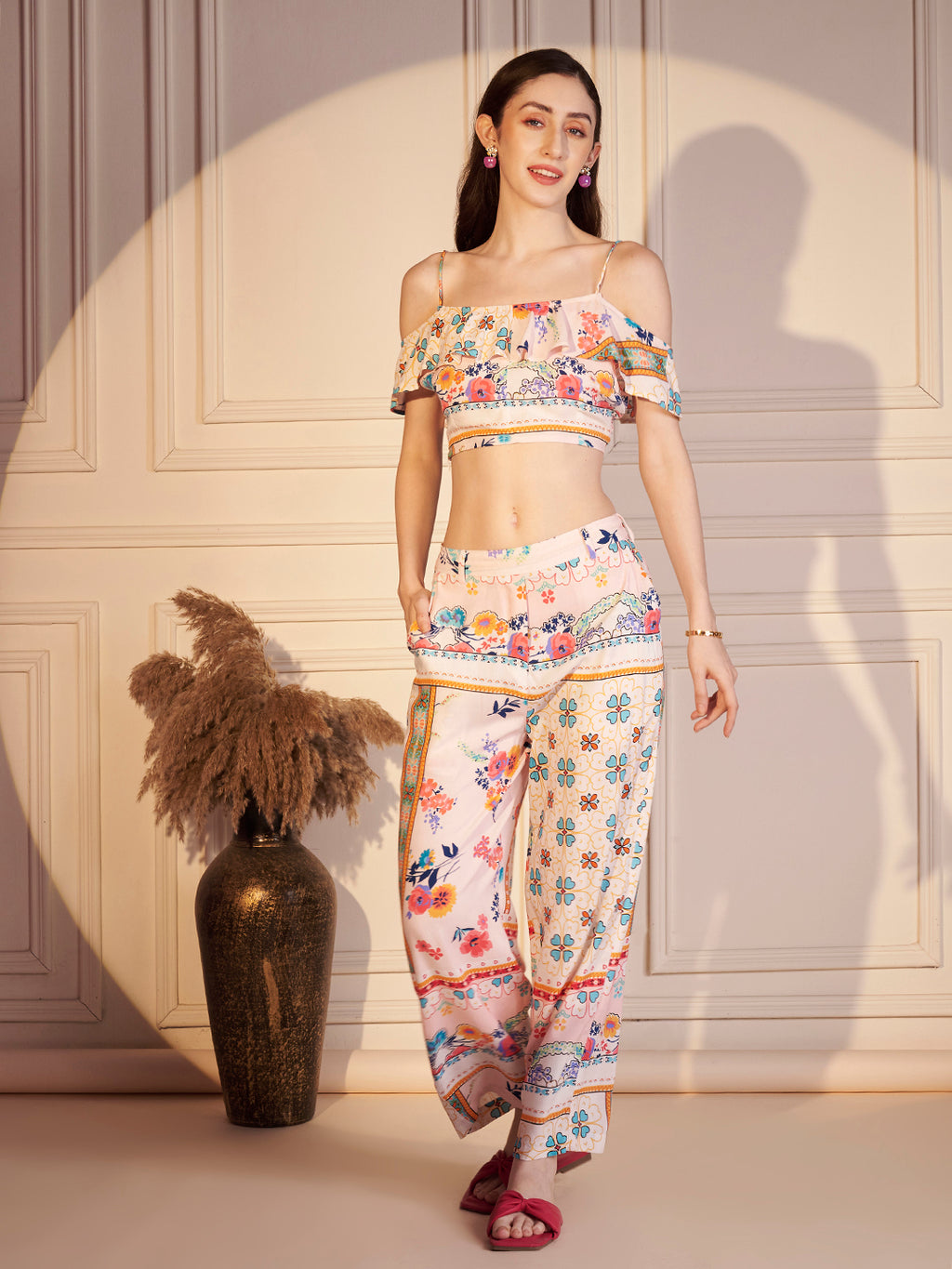 🌺 Pastel Garden Printed Co-ord Set