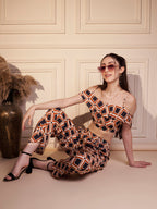 Retro Geo Print Co-ord Set