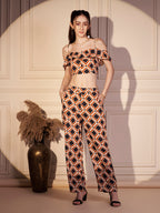 Retro Geo Print Co-ord Set