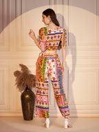 🎨 Boho Mosaic Printed Co-ord Set