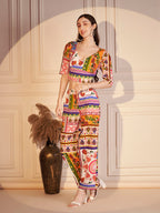 🎨 Boho Mosaic Printed Co-ord Set
