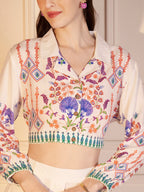 🌸 Floral Symphony Printed Viscose Co-ord Set