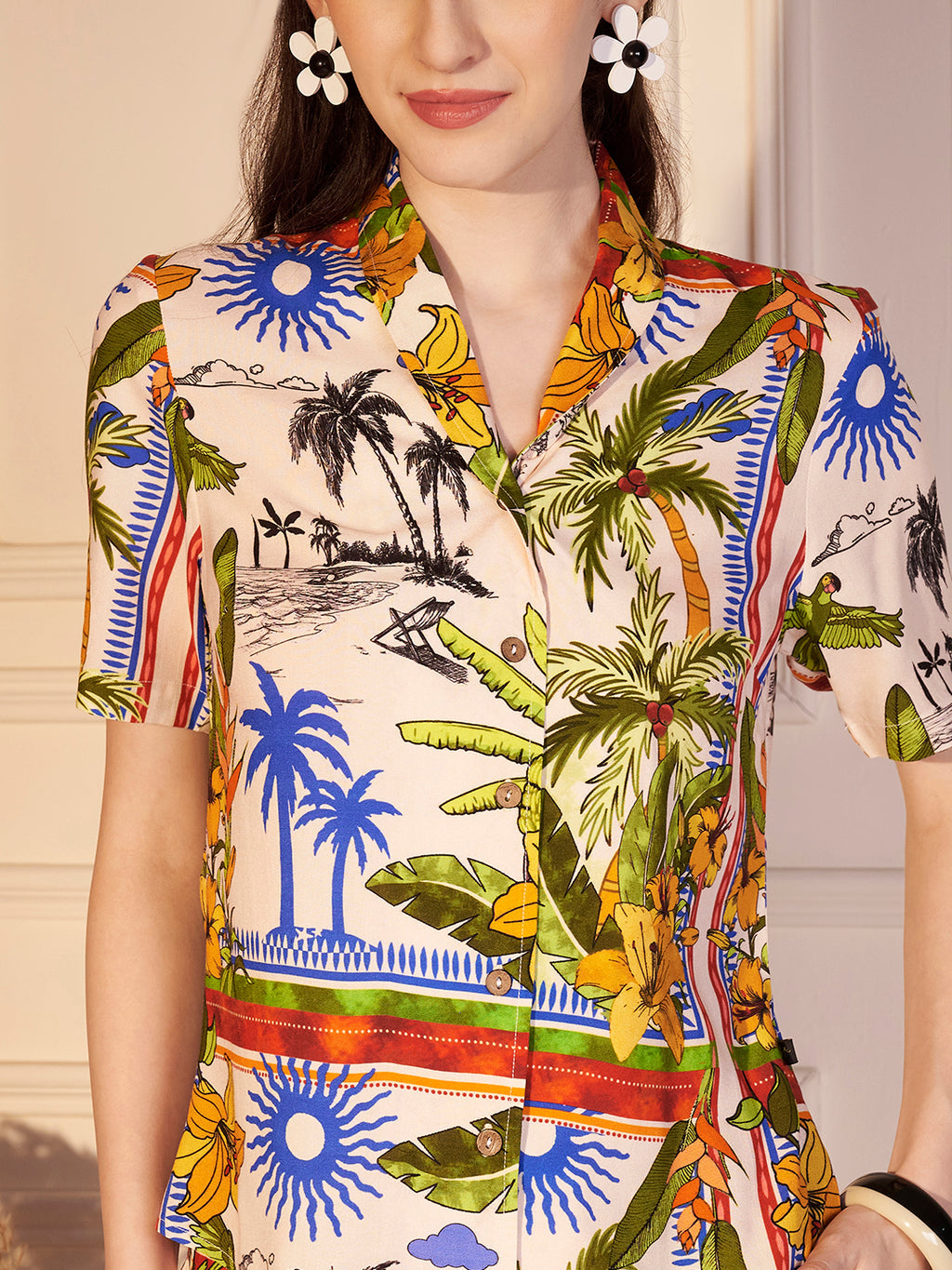 🌴 Tropical Escape Printed Co-ord Set