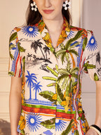 🌴 Tropical Escape Printed Co-ord Set