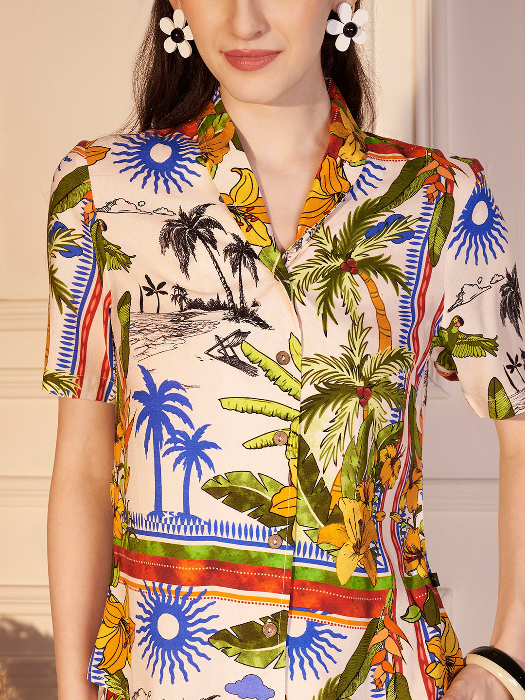 🌴 Tropical Escape Printed Co-ord Set