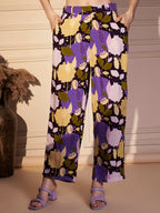 Floral Abstract Print Co-ord Set