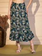 🌿 Emerald Bloom Printed Co-ord Set