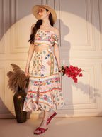 🌸 Pastel Bloom Printed Co-ord Set.