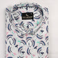 Valbone Men's Geometrical Printed Giza Cotton Casual Shirt