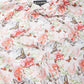Valbone Women’s Peach Floral Viscose Printed Knee Length Dress