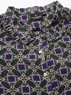 Valbone Women’s Blue Georgette Printed Shirt