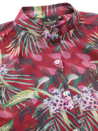 Valbone Women’s Red Georgette Printed Shirt